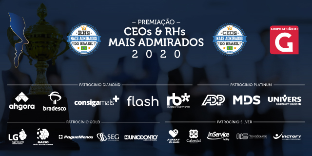 RHs & CEOs MAIS ADMIRADOS 2020