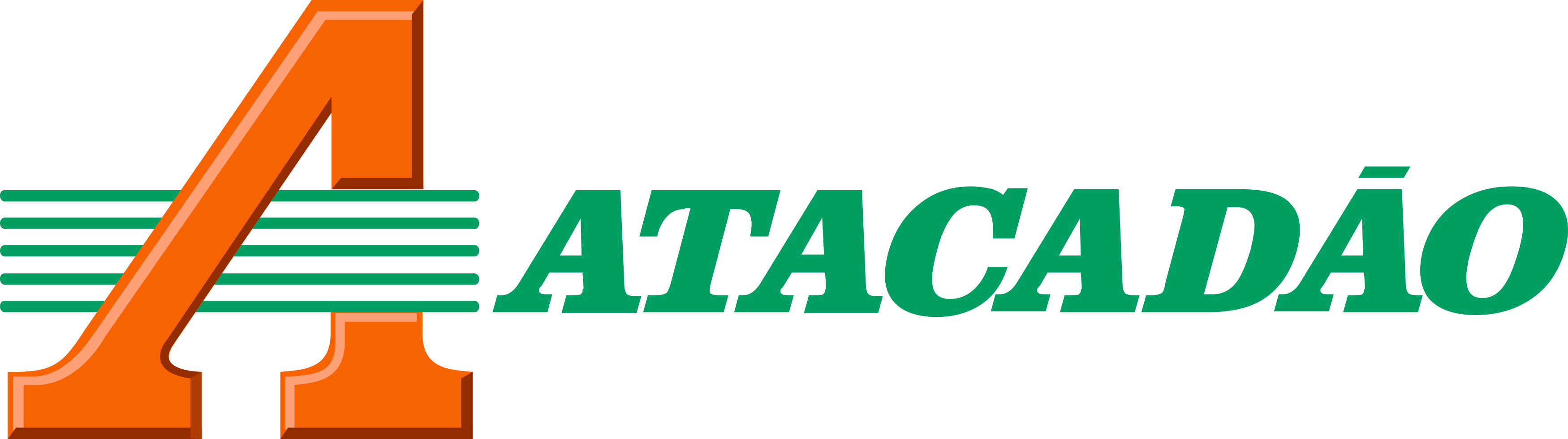 Logotipo da empresa ATACADÃO